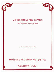 24 Italian Songs & Arias by Women Composers Vocal Solo & Collections sheet music cover Thumbnail